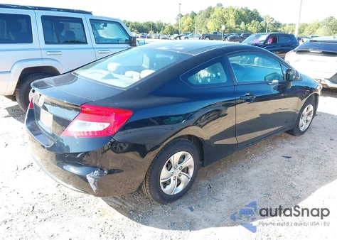 2013 Honda Civic Lx z USA, uszkodzony, nr VIN 2HGFG3B51DH506049